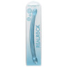 Real Rock Crystal Double Gode Crystal RealRock 42 x 3.5cm Bleu